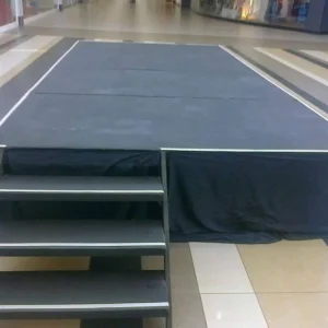 במה 50cm עם מדרגות בלבד